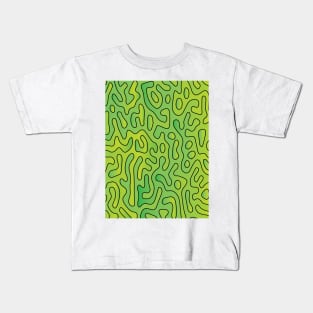 Seamless Turing Pattern Abstract Frog Kids T-Shirt